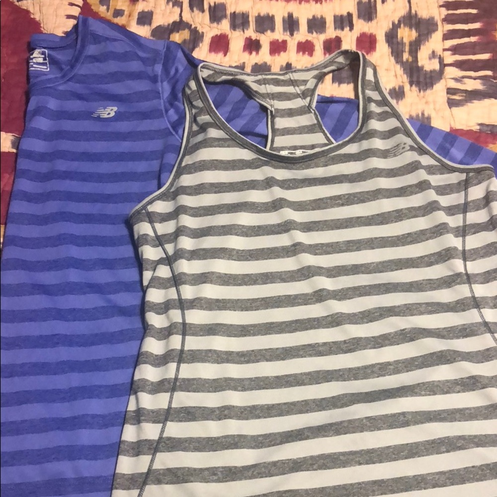 2 New Balance tips size medium